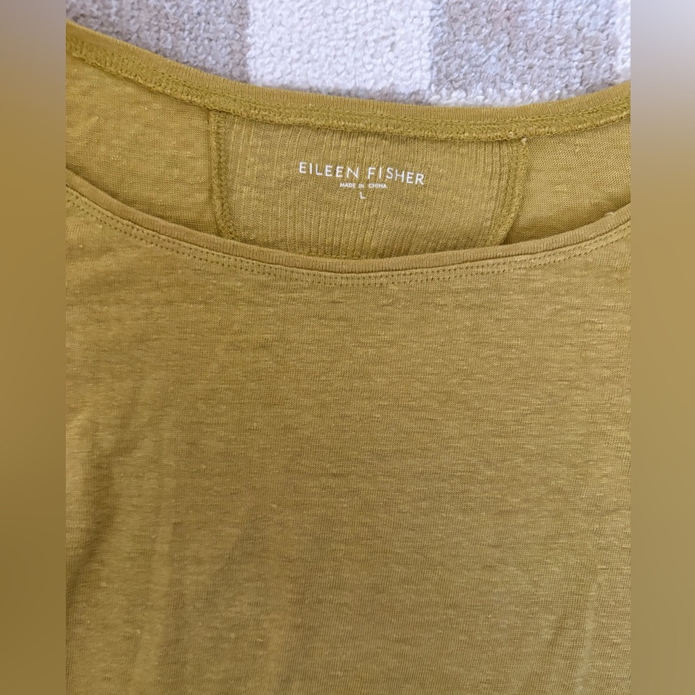 Mustard yellow Long Sleeve Top - Picture 2 of 3